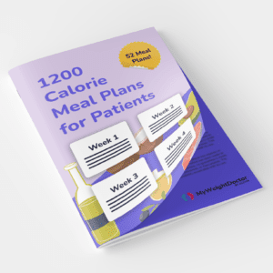 1 Year of 1200 Calorie Meal Plans (for patients)