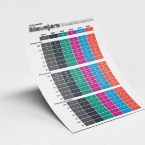 GLP-1 Medication Microdosing Charts